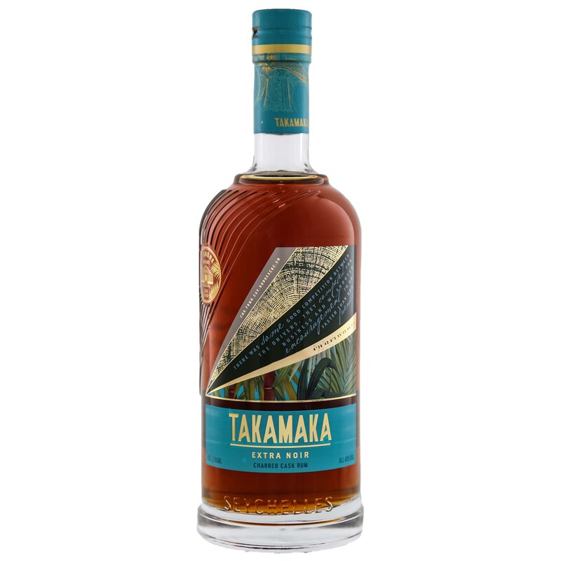 Takamaka Bay Rum Extra Noir - St. André - 0.7L Flasche - TRY IT! Tastings