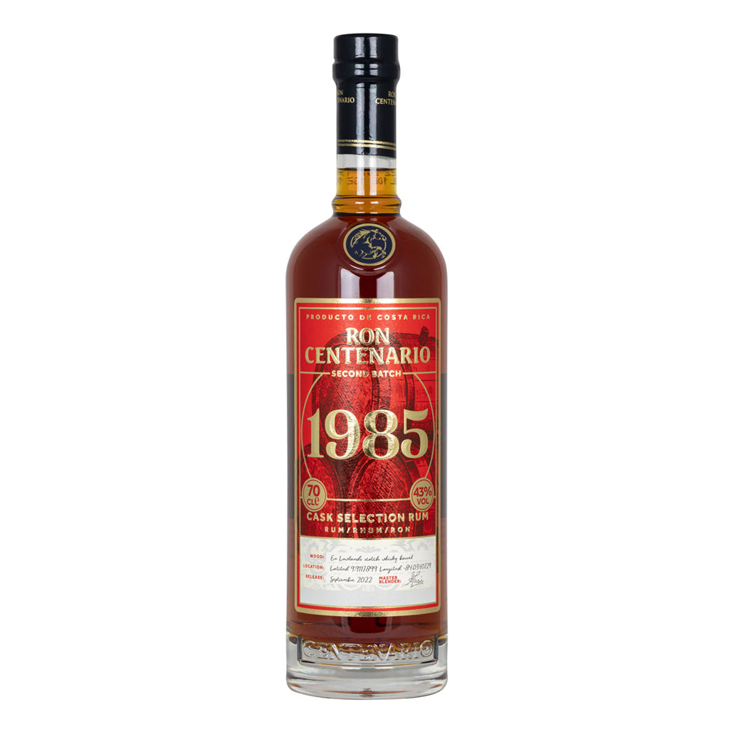 Ron Centenario 1985 Second Batch - 0.7L Flasche - TRY IT! Tastings