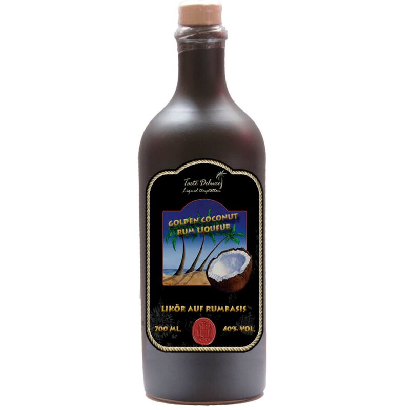 Taste DeLuxe Golden Coconut - 0.7L Flasche - TRY IT! Tastings