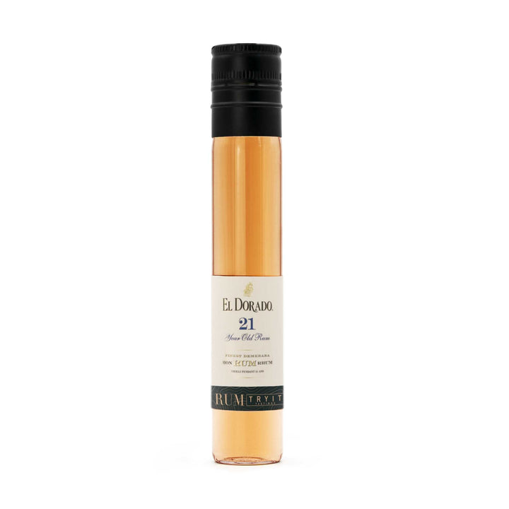 El Dorado Rum Special Reserve 21 Years Old - 5cl Tastingflasche - TRY IT! Tastings