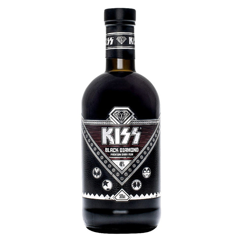 KISS Black Diamond Rum - 0.5l Flasche - TRY IT! Tastings