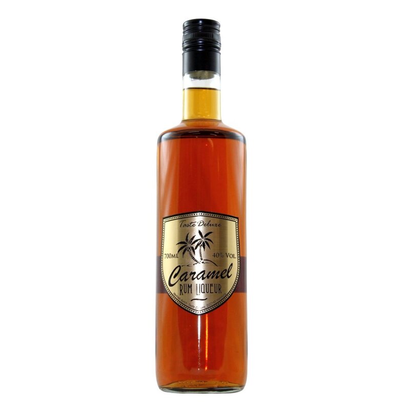 Taste Deluxe Caramel Rum Likör - 0.7L Flasche - TRY IT! Tastings