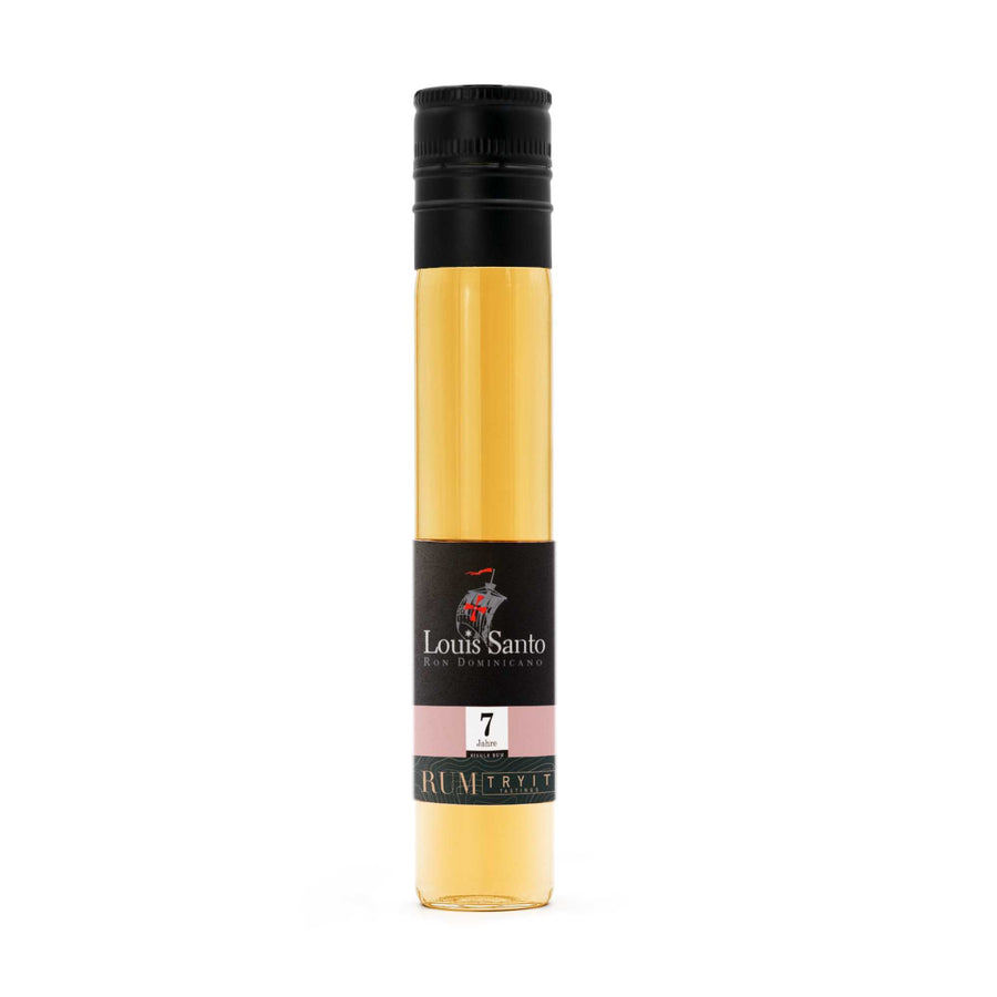 Louis Santo Premium Single Rum 7 Jahre - 5cl Tastingflasche - TRY IT! Tastings