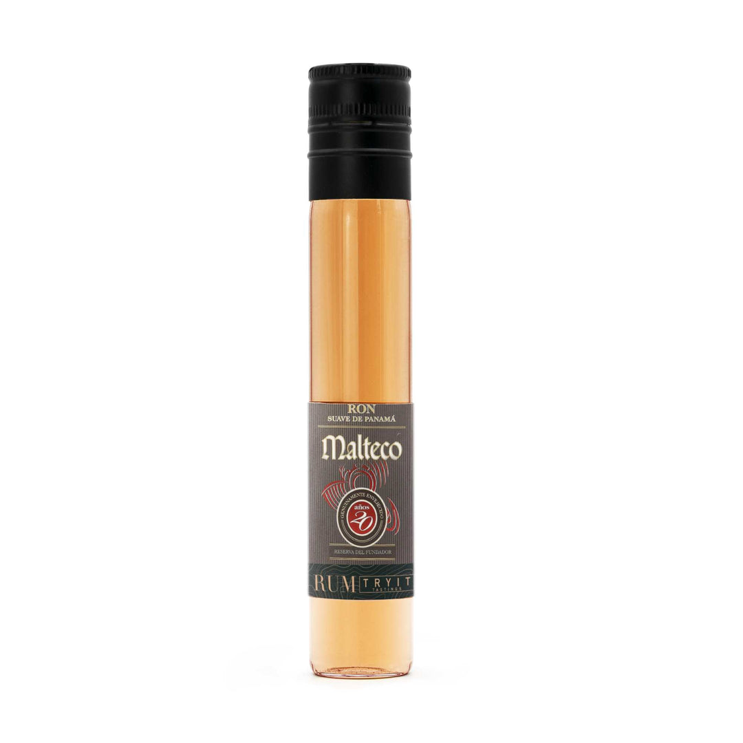 Malteco Rum Reserva Fundador 20 Años - 5cl Tastingflasche - TRY IT! Tastings