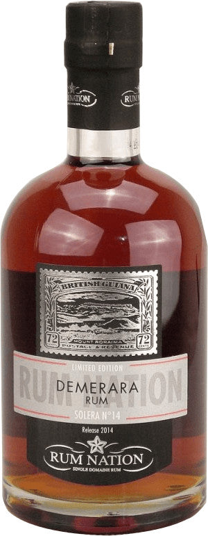 Rum Nation Demerara Solera N°14 - 0.7L Flasche - TRY IT! Tastings