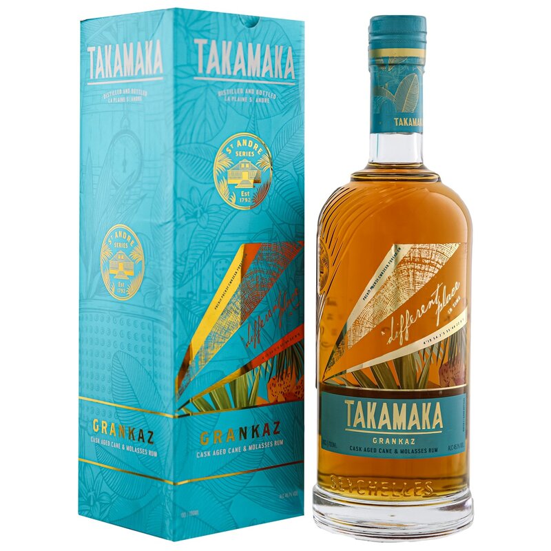 Takamaka Bay Rum Grankaz - St. André - 0.7L Flasche - TRY IT! Tastings
