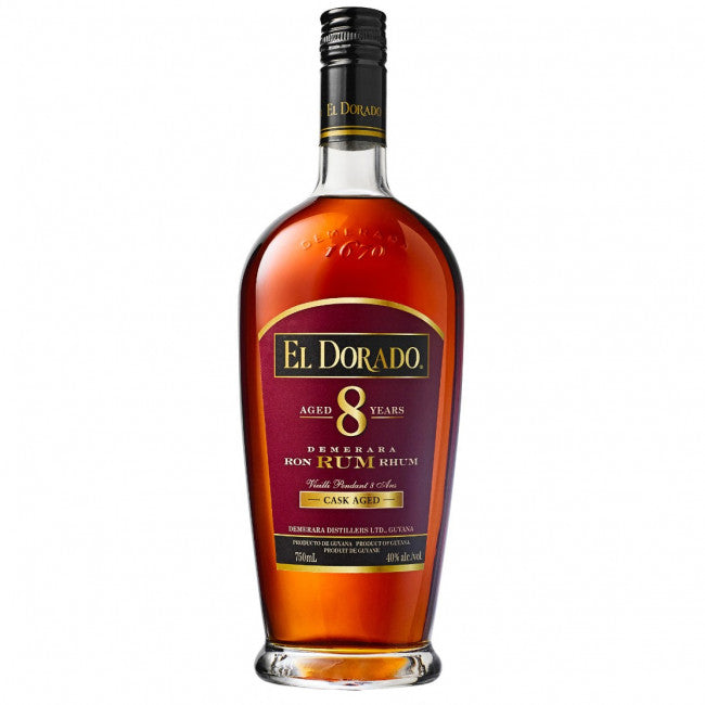 El Dorado Rum 8 Years Old - 0.7l Flasche - TRY IT! Tastings