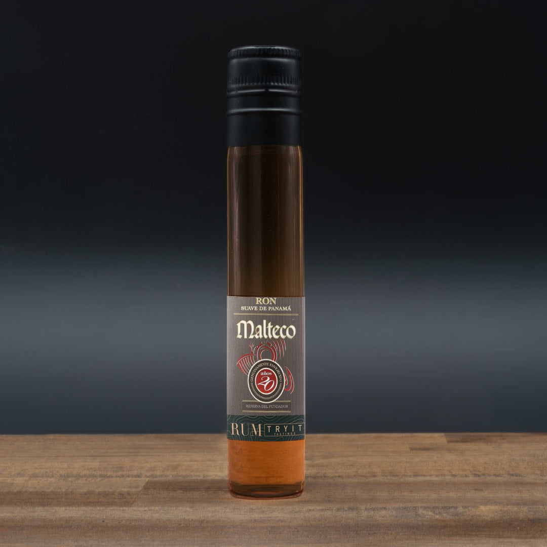 Malteco Rum Reserva Fundador 20 Años - Malteco Rum Reserva Fundador 20 Años - TRY IT! Tastings
