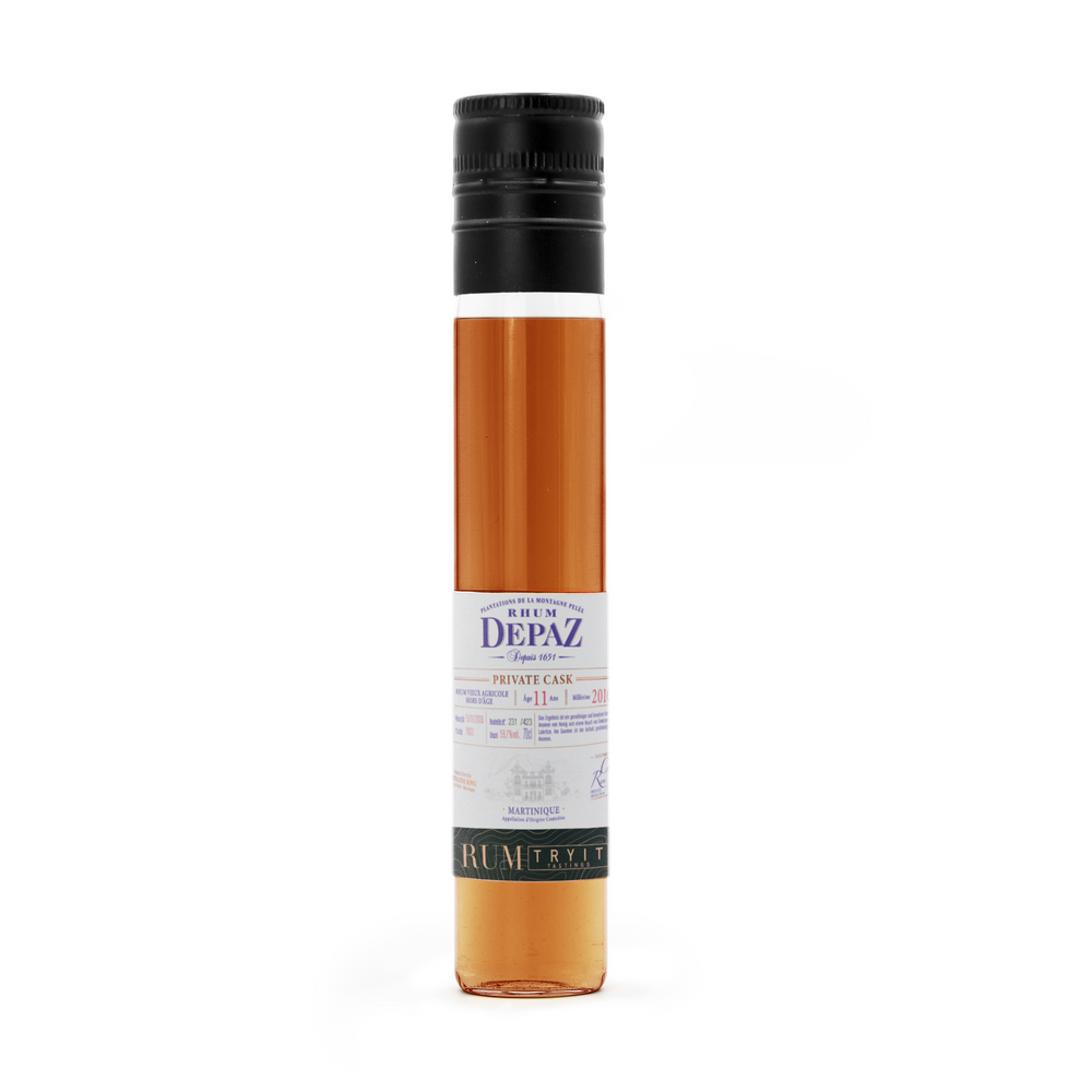 RumClub Private Selection Depaz Private Cask 2010 - 5cl Tastingflasche - TRY IT! Tastings