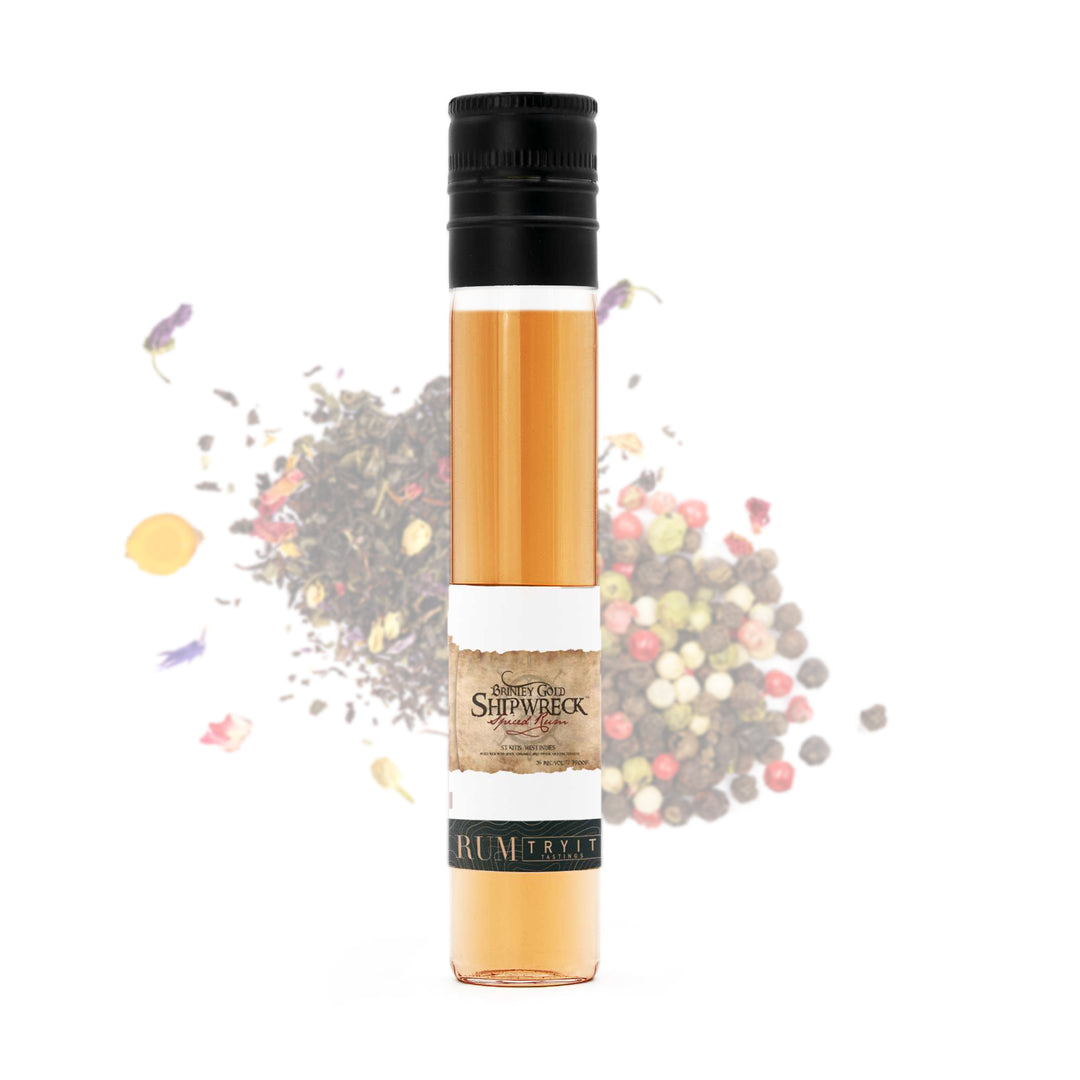 Brinley Gold Shipwreck Spiced Rum - 5cl Tastingflasche - TRY IT! Tastings