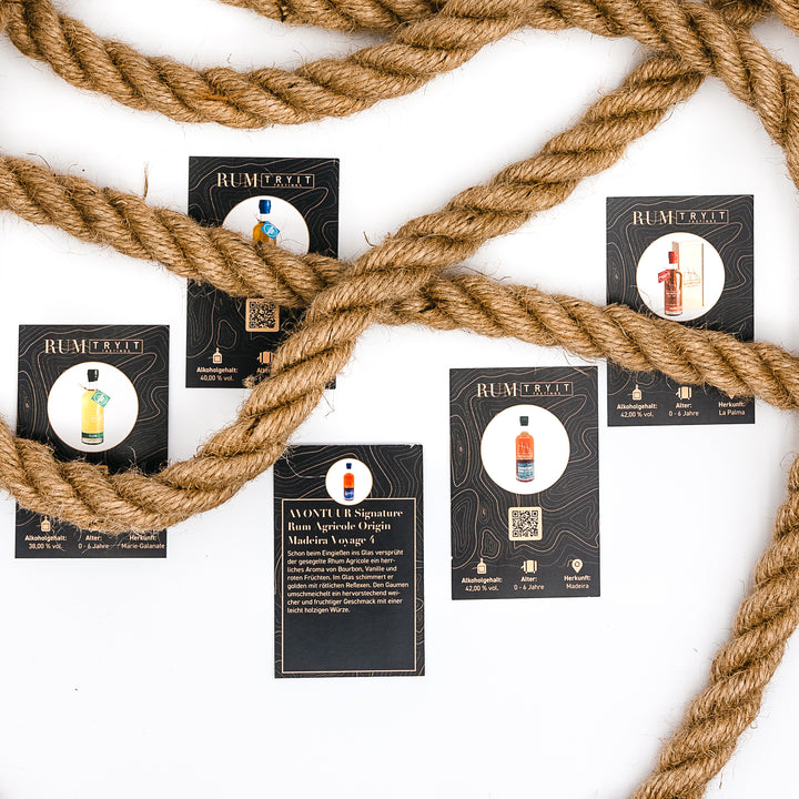 Die Reise der AVONTUUR Tastingset 5 x 5cl - Die Reise der AVONTUUR Tastingset 5 x 5cl - TRY IT! Tastings