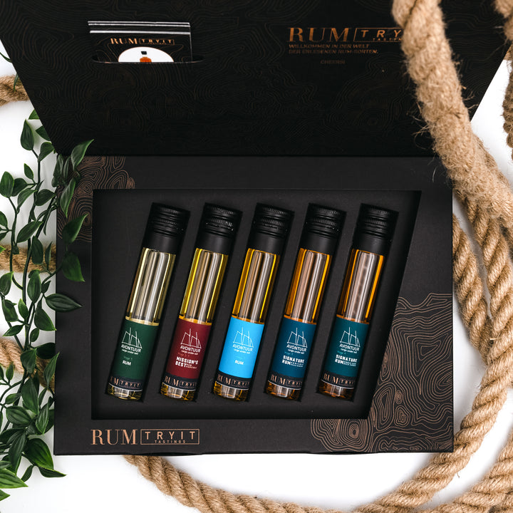 Die Reise der AVONTUUR Tastingset 5 x 5cl - Die Reise der AVONTUUR Tastingset 5 x 5cl - TRY IT! Tastings