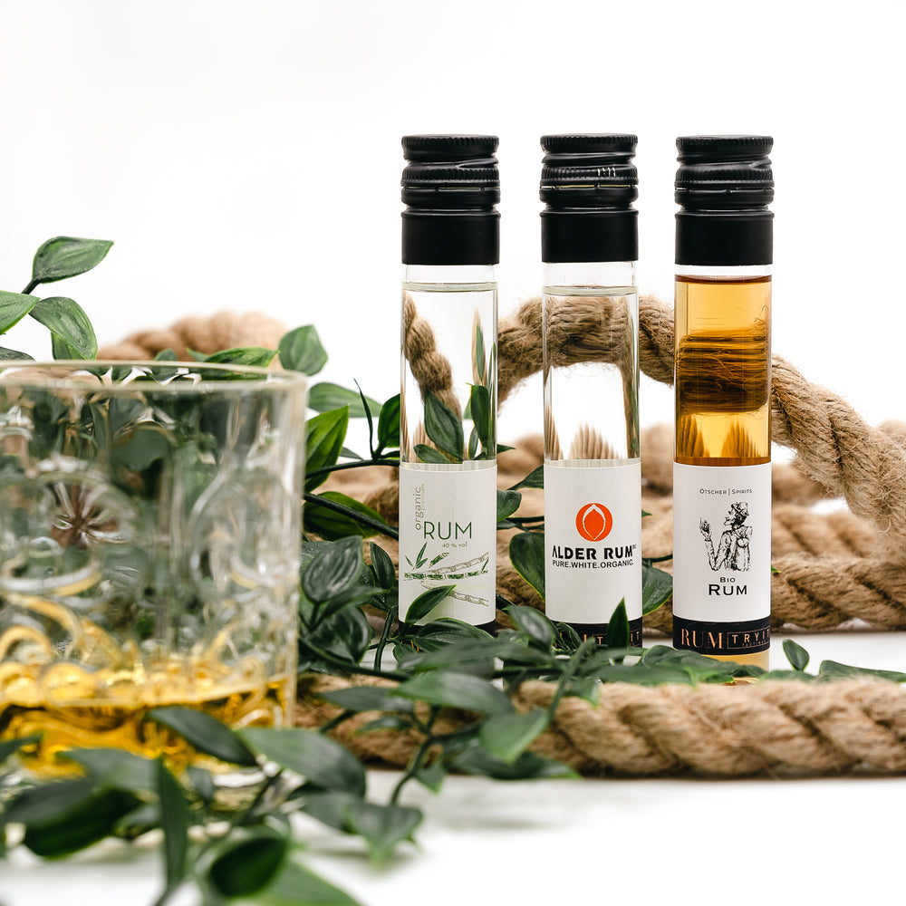 Organic Rum Tastingset 5 x 5cl - Organic Rum Tastingset 5 x 5cl - TRY IT! Tastings