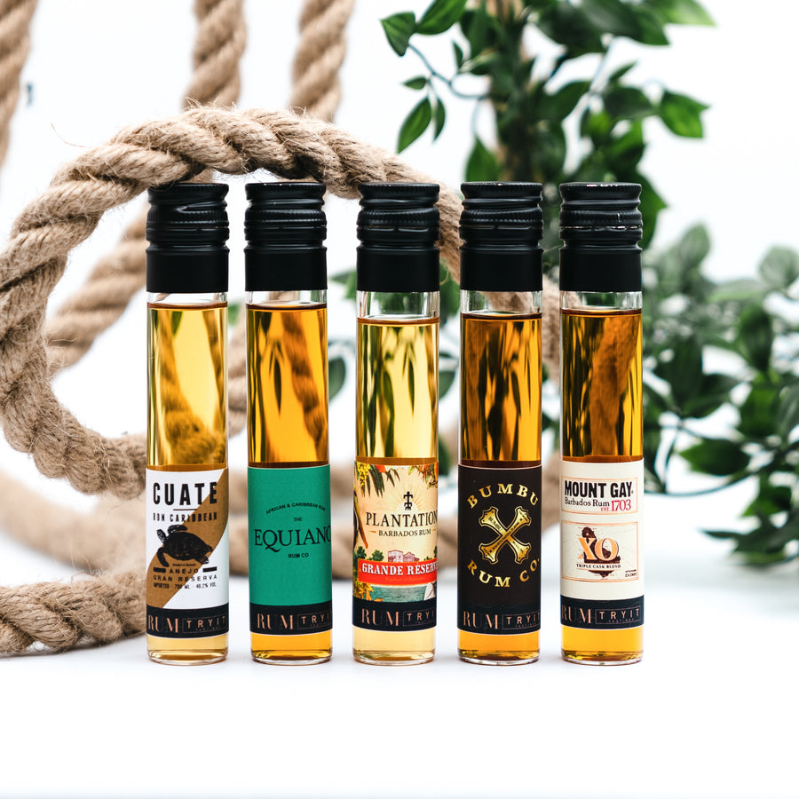 Barbados Tastingset  5 x 5cl - Barbados Tastingset  5 x 5cl - TRY IT! Tastings