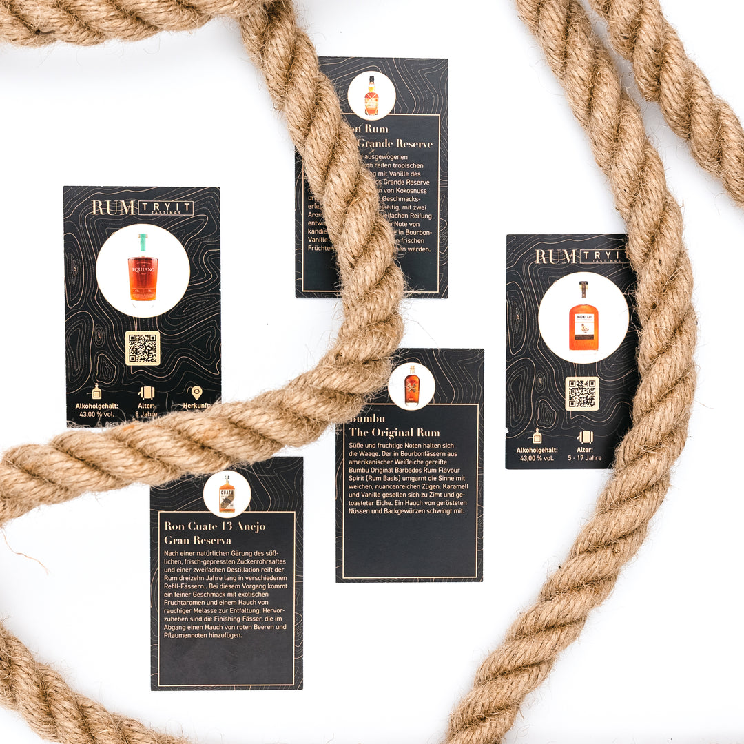 Barbados Tastingset  5 x 5cl - Barbados Tastingset  5 x 5cl - TRY IT! Tastings