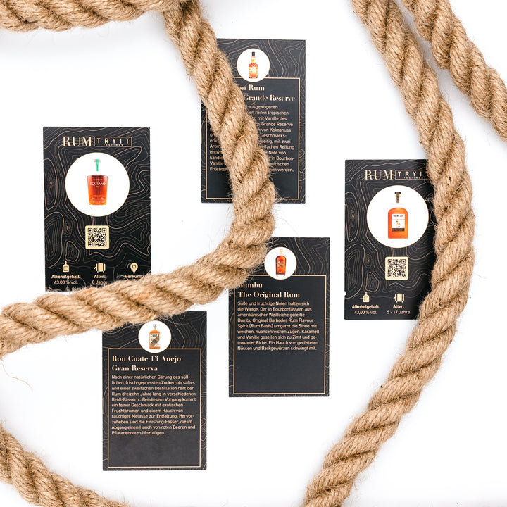 Barbados Tastingset  5 x 5cl - Barbados Tastingset  5 x 5cl - TRY IT! Tastings