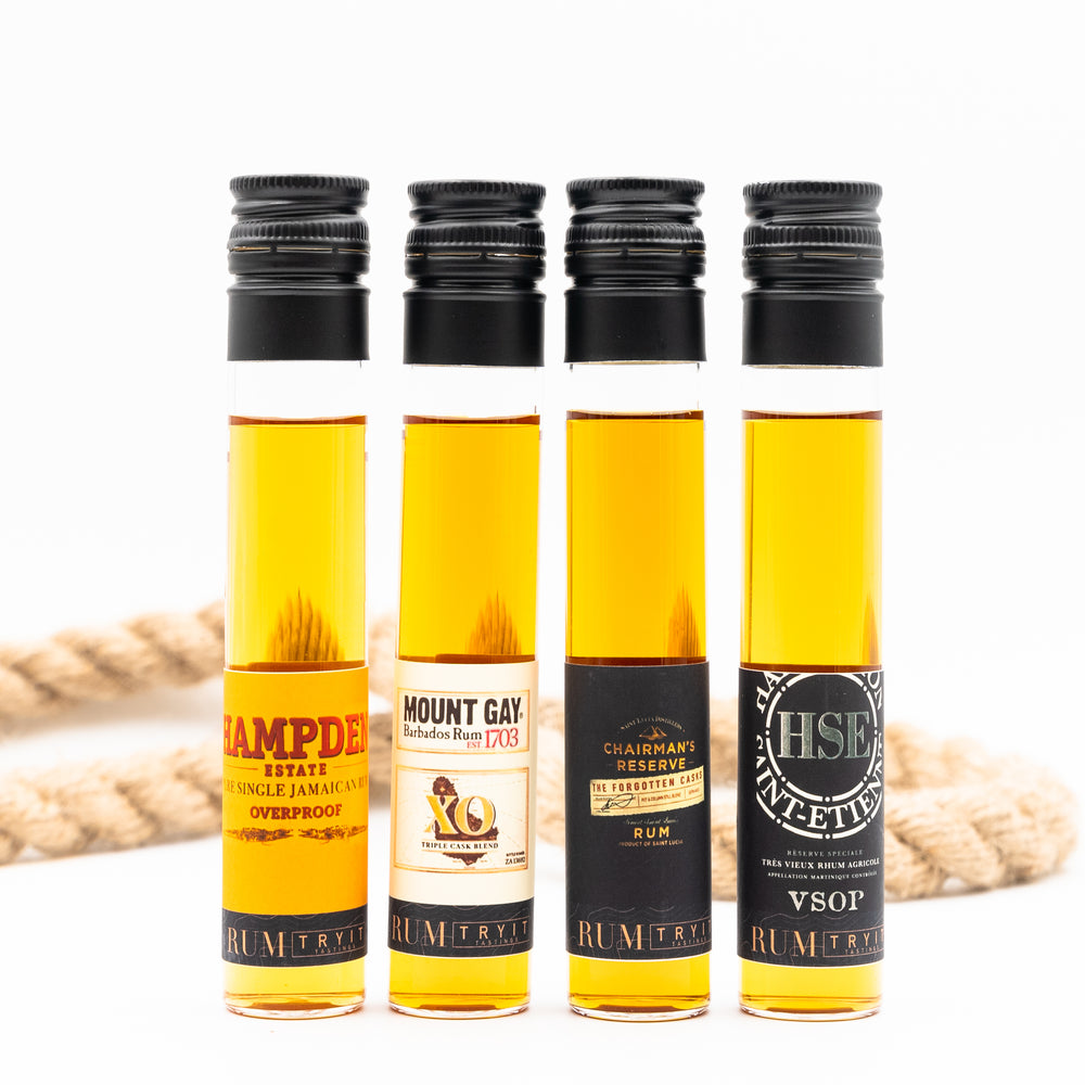 Die ungesüßte Wahrheit 4 x 5 cl Tastingset - Die ungesüßte Wahrheit 4 x 5 cl Tastingset - TRY IT! Tastings