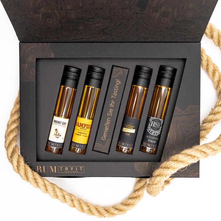 Die ungesüßte Wahrheit 4 x 5 cl Tastingset - Die ungesüßte Wahrheit 4 x 5 cl Tastingset - TRY IT! Tastings