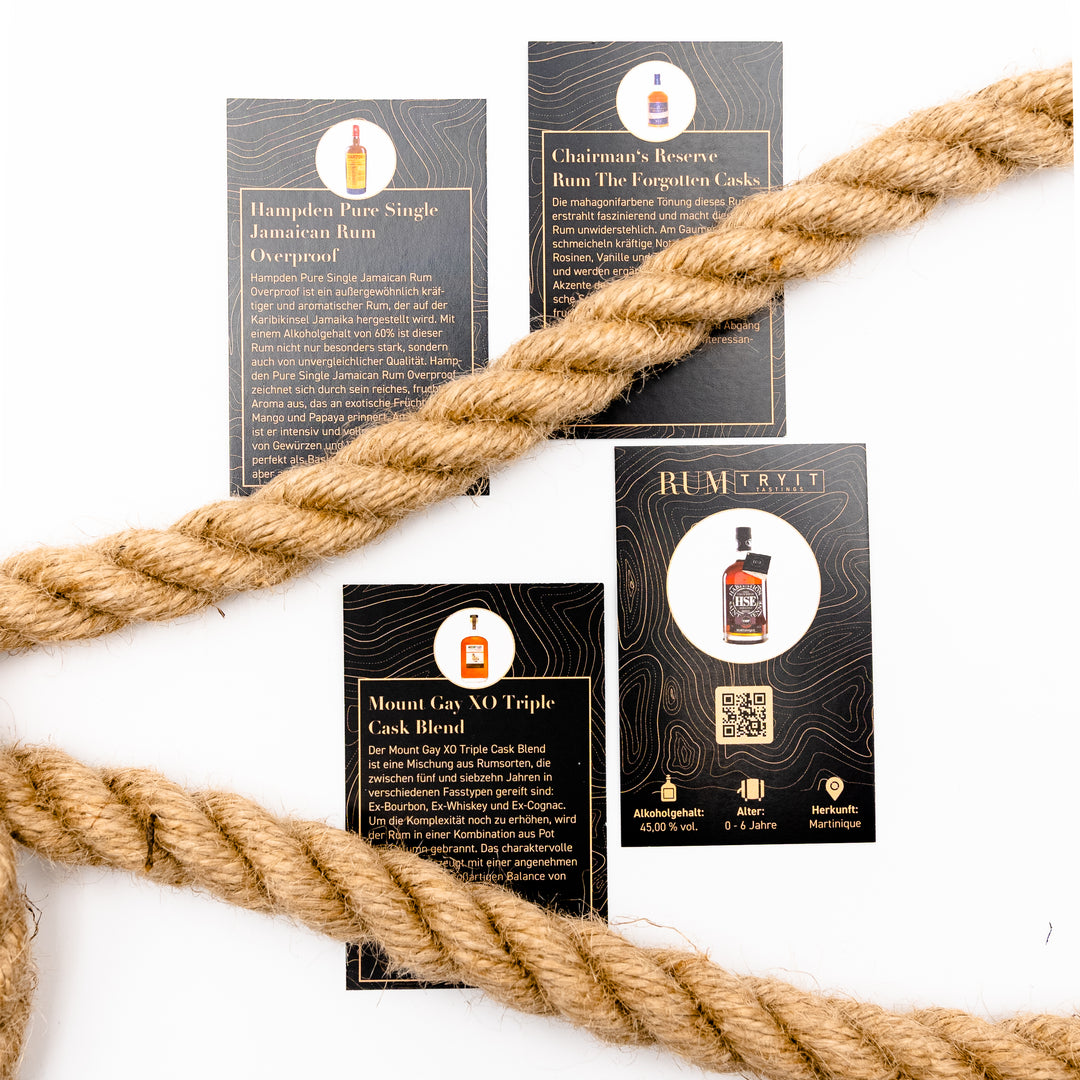 Die ungesüßte Wahrheit 4 x 5 cl Tastingset - Die ungesüßte Wahrheit 4 x 5 cl Tastingset - TRY IT! Tastings