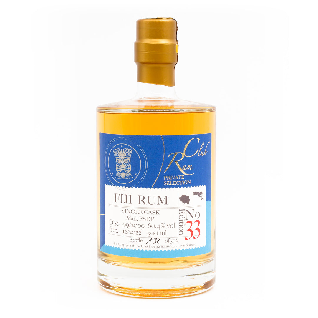 Rumclub Fiji 2009 Ed.33 FSPD 2022 - 0.5l Flasche - TRY IT! Tastings