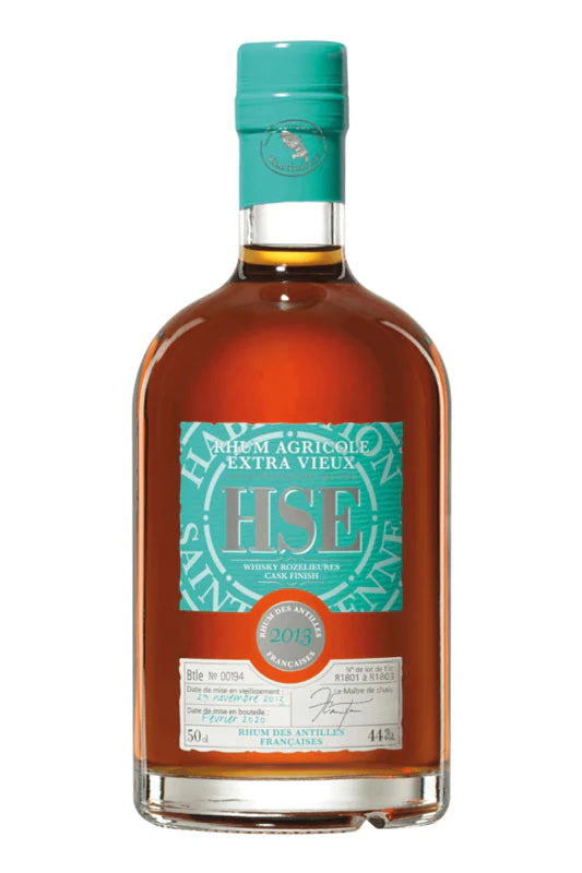 H.S.E. Rhum Agricole Extra Vieux - Whisky Rozelieures Cask Finish - 0.5l Flasche - TRY IT! Tastings
