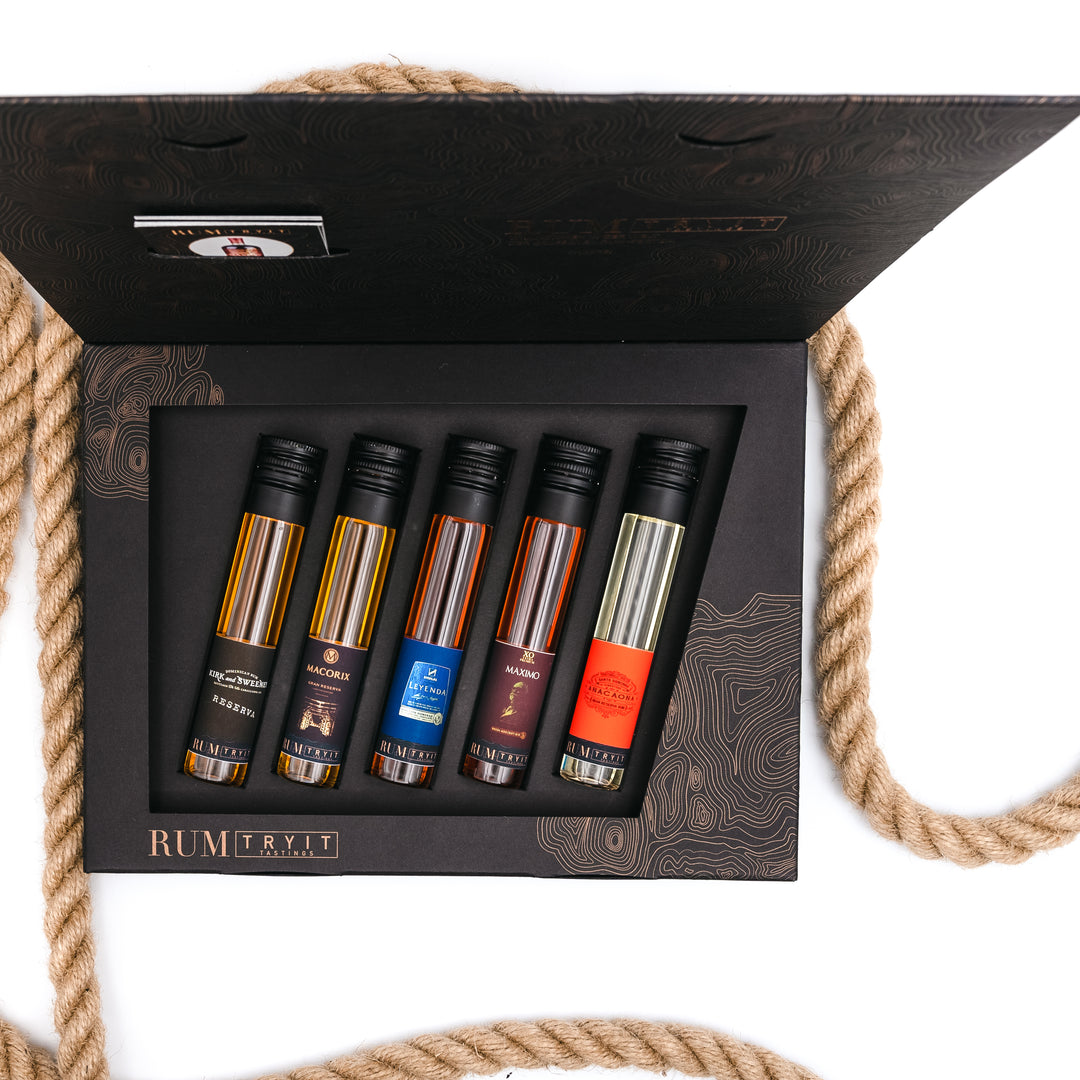 Dominikanische Republik Tastingset 5 x 5cl - Dominikanische Republik Tastingset 5 x 5cl - TRY IT! Tastings