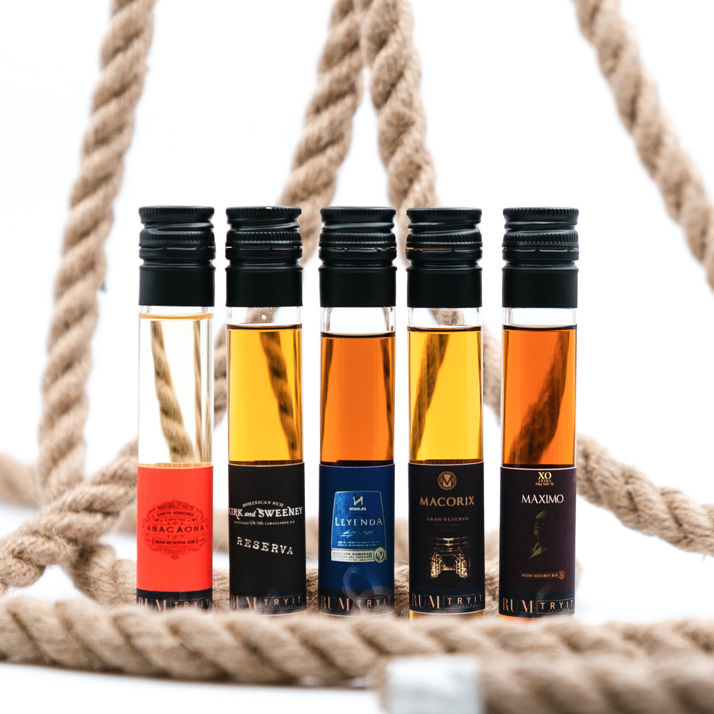 Dominikanische Republik Tastingset 5 x 5cl - Dominikanische Republik Tastingset 5 x 5cl - TRY IT! Tastings