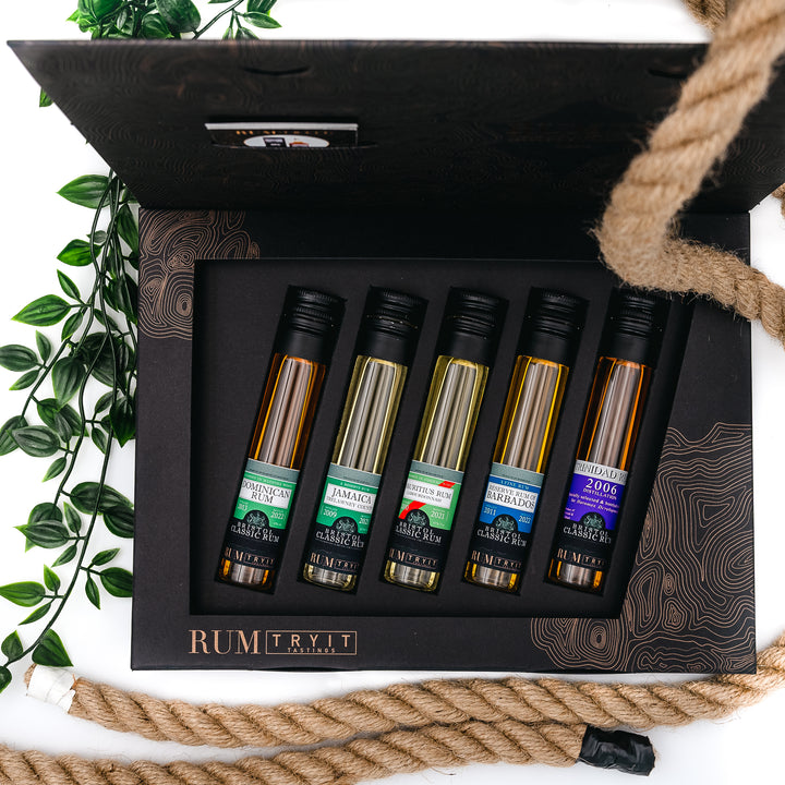 Bristol Rum High-end Tastingset  5 x 5cl Tasting - Bristol Rum High-end Tastingset  5 x 5cl Tasting - TRY IT! Tastings