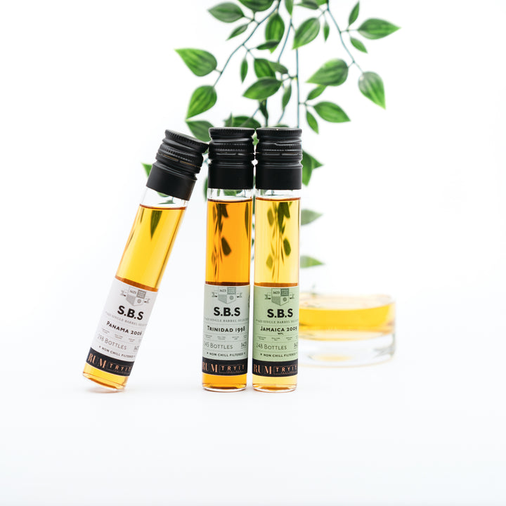 S.B.S. Single Cask Tastingset 4 x 5cl - S.B.S. Single Cask Tastingset 4 x 5cl - TRY IT! Tastings