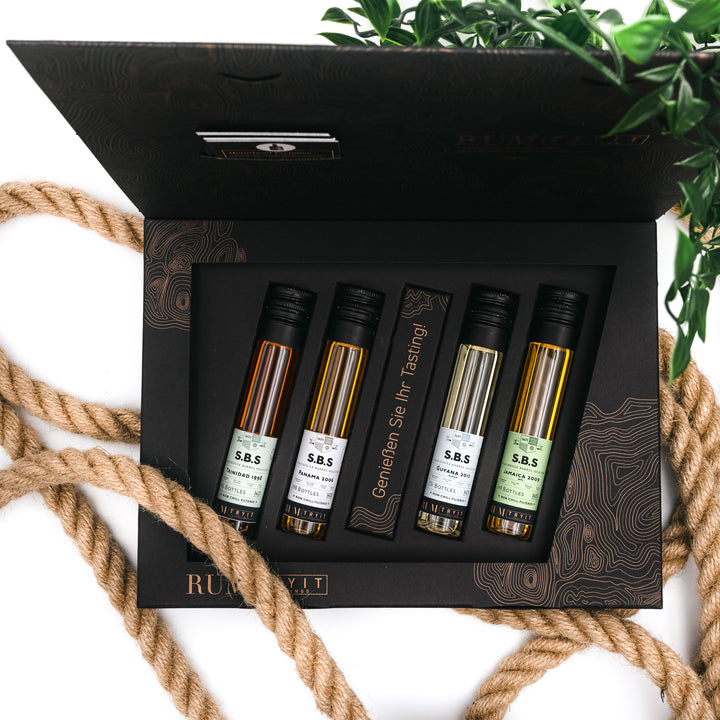 S.B.S. Single Cask Tastingset 4 x 5cl - S.B.S. Single Cask Tastingset 4 x 5cl - TRY IT! Tastings