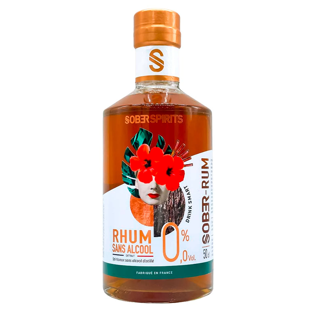 Sober Spirits Sober-Rum alkoholfrei - 0.5l Flasche - TRY IT! Tastings