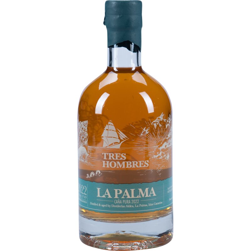 Tres Hombres - Ed. 049 - La Palma - Cana Pura 2022 - 0.7L Flasche - TRY IT! Tastings