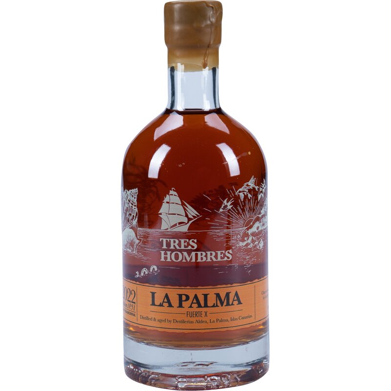 Tres Hombres 2022 - Ed. 051 - La Palma - Fuerte X - 0.7L Flasche - TRY IT! Tastings