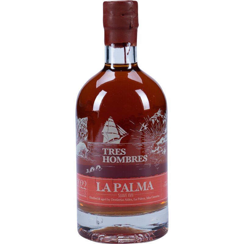 Tres Hombres - Ed. 052 - La Palma Suave 17 YO - 0.7L Flasche - TRY IT! Tastings