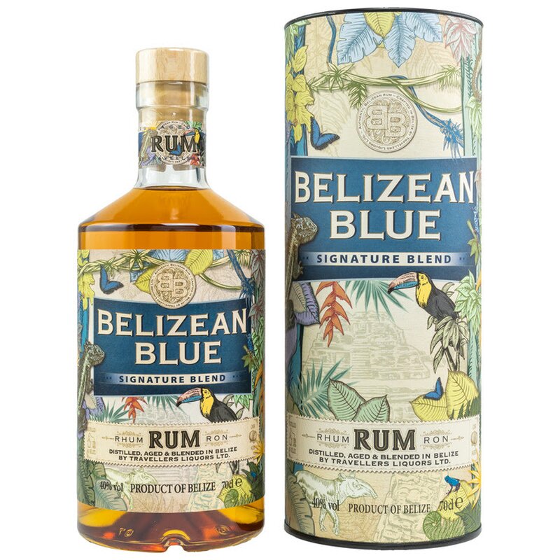 Belizean Blue Signature Blend - 0.7L Flasche - TRY IT! Tastings