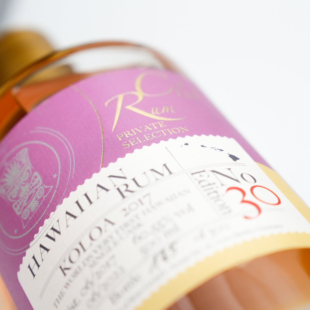 RumClub Private Selection Edition 30 "Kōloa Hawaiian Rum Single Cask 5 Years"