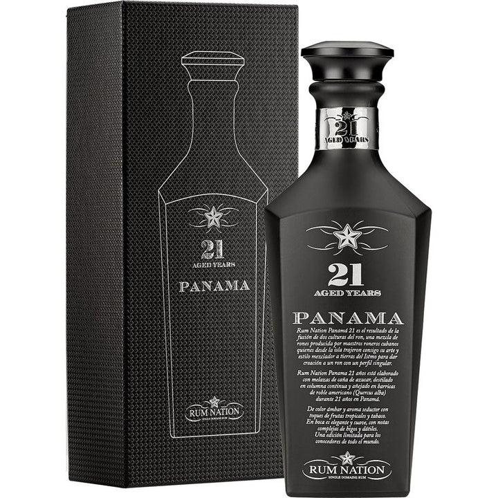 Rum Nation Panama 21 YO - 0.7L Flasche - TRY IT! Tastings